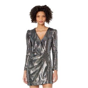 ASTR the Label PARIS BLACK DISCO Dress NWOT B7/7